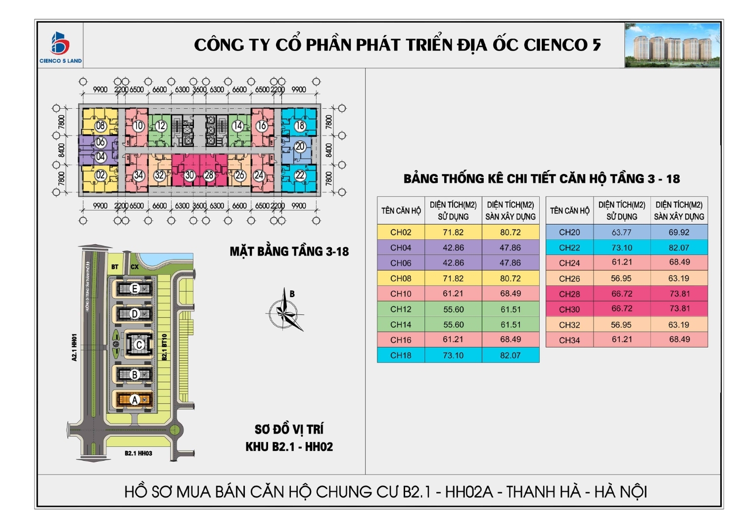 mặt bằng chung cư thanh hà b2.1 hh2