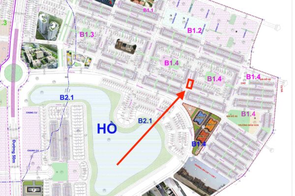 bán liền kề thanh hà b1.4 liền kề 13 lô góc
