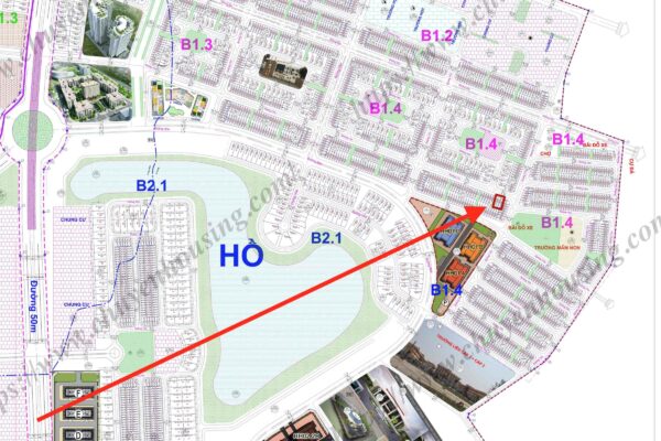 bán liền kề thanh hà b1.4 liền kề 18