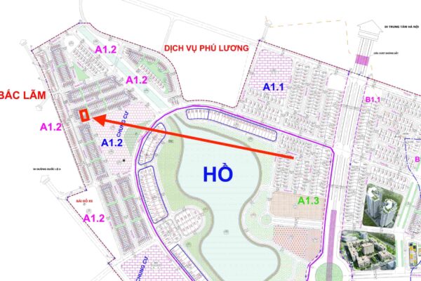 bán liền kề thanh hà a1.2 liền kề 6