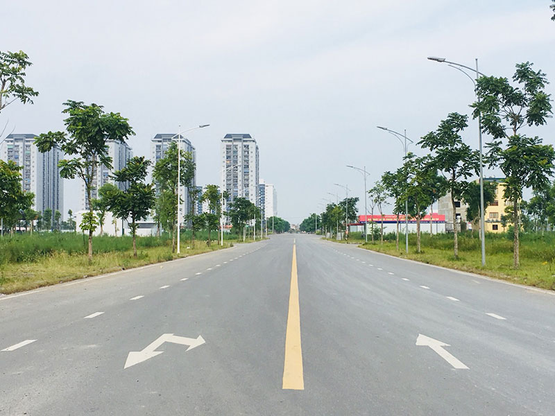 khu đô thị thanh hà đã hoàn thiện