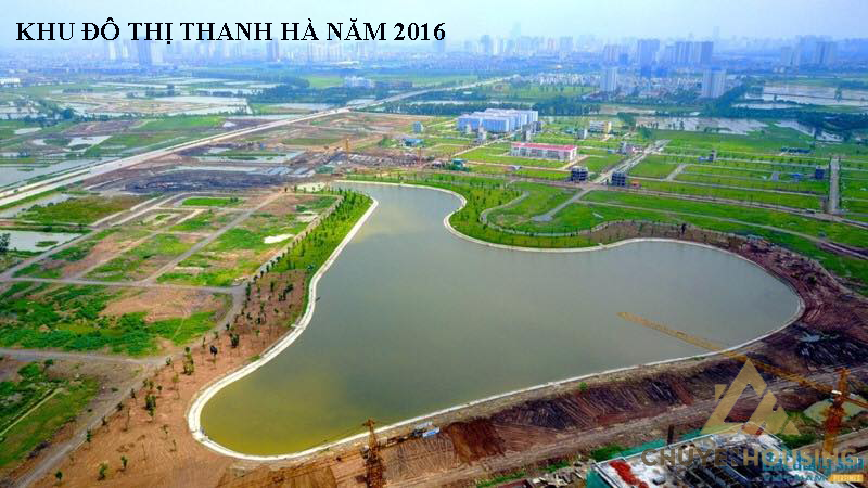 tiến độ khu đô thị thanh hà