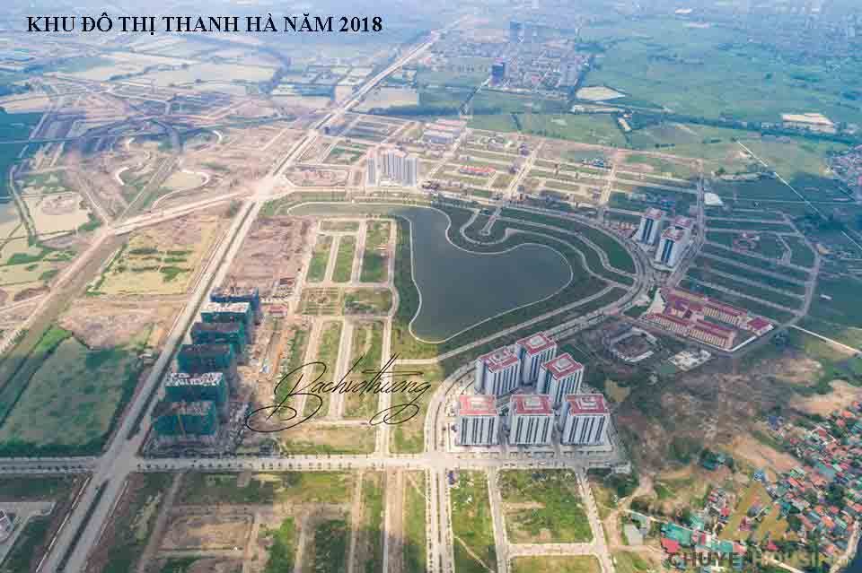 tiến độ khu đô thị thanh hà