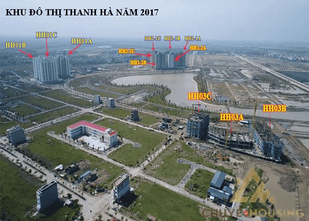 tiến độ khu đô thị thanh hà