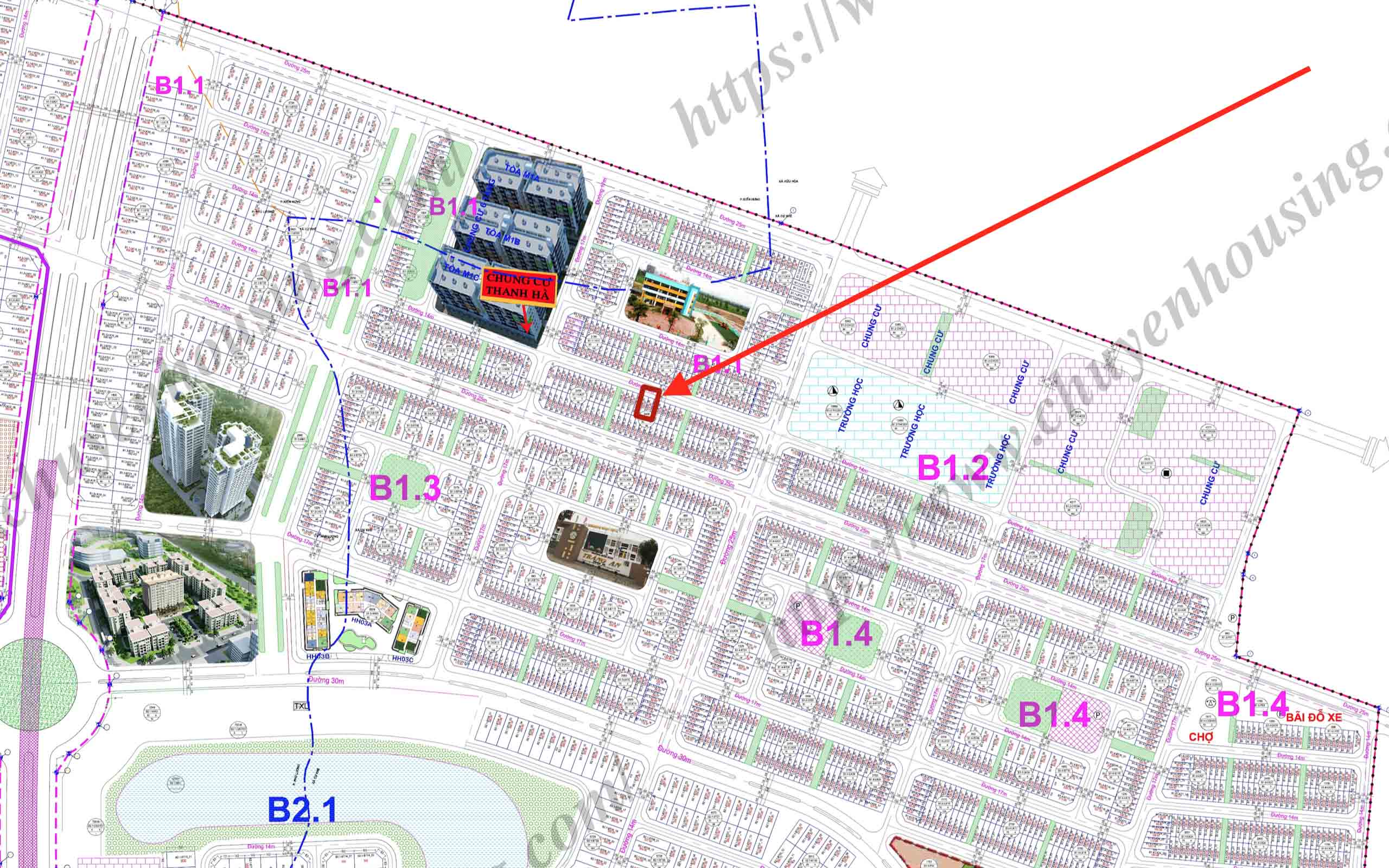 bán liền kề thanh hà