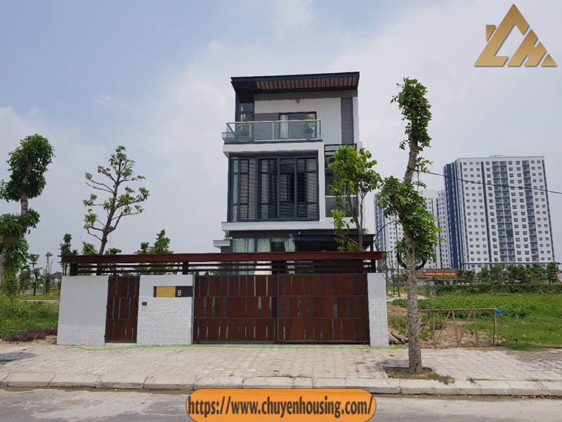 mẫu nhà liền kề thanh hà