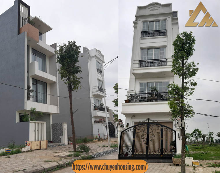mẫu nhà liền kề thanh hà