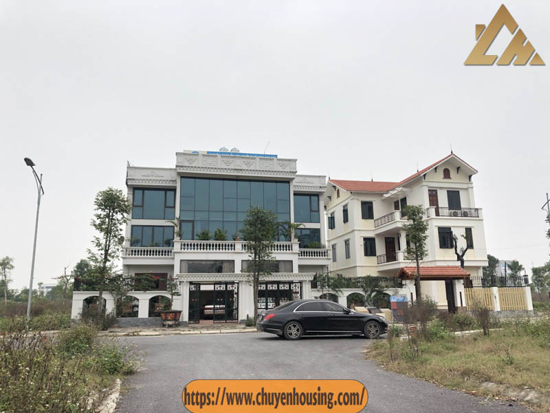 mẫu nhà biệt thự thanh hà