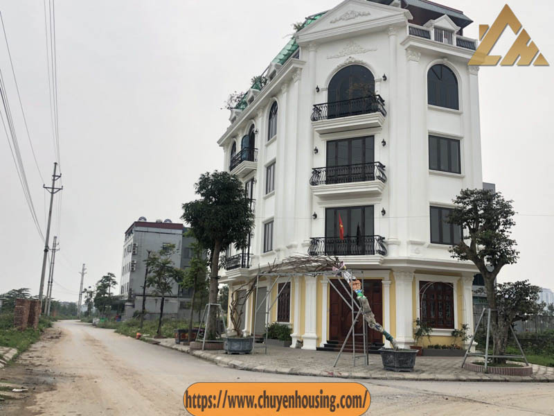 mẫu nhà liền kề thanh hà