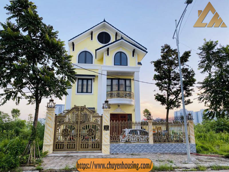 mẫu nhà biệt thự thanh hà