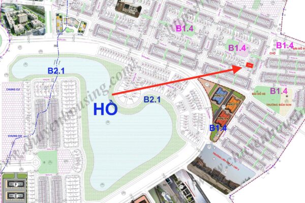 bán biệt thự thanh hà b1.4 biệt thự 16