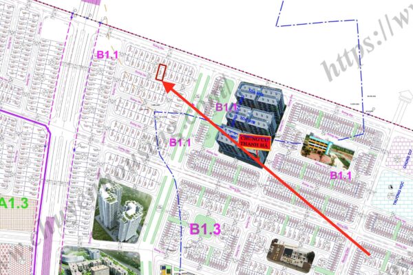 bán biệt thự thanh hà b1.1