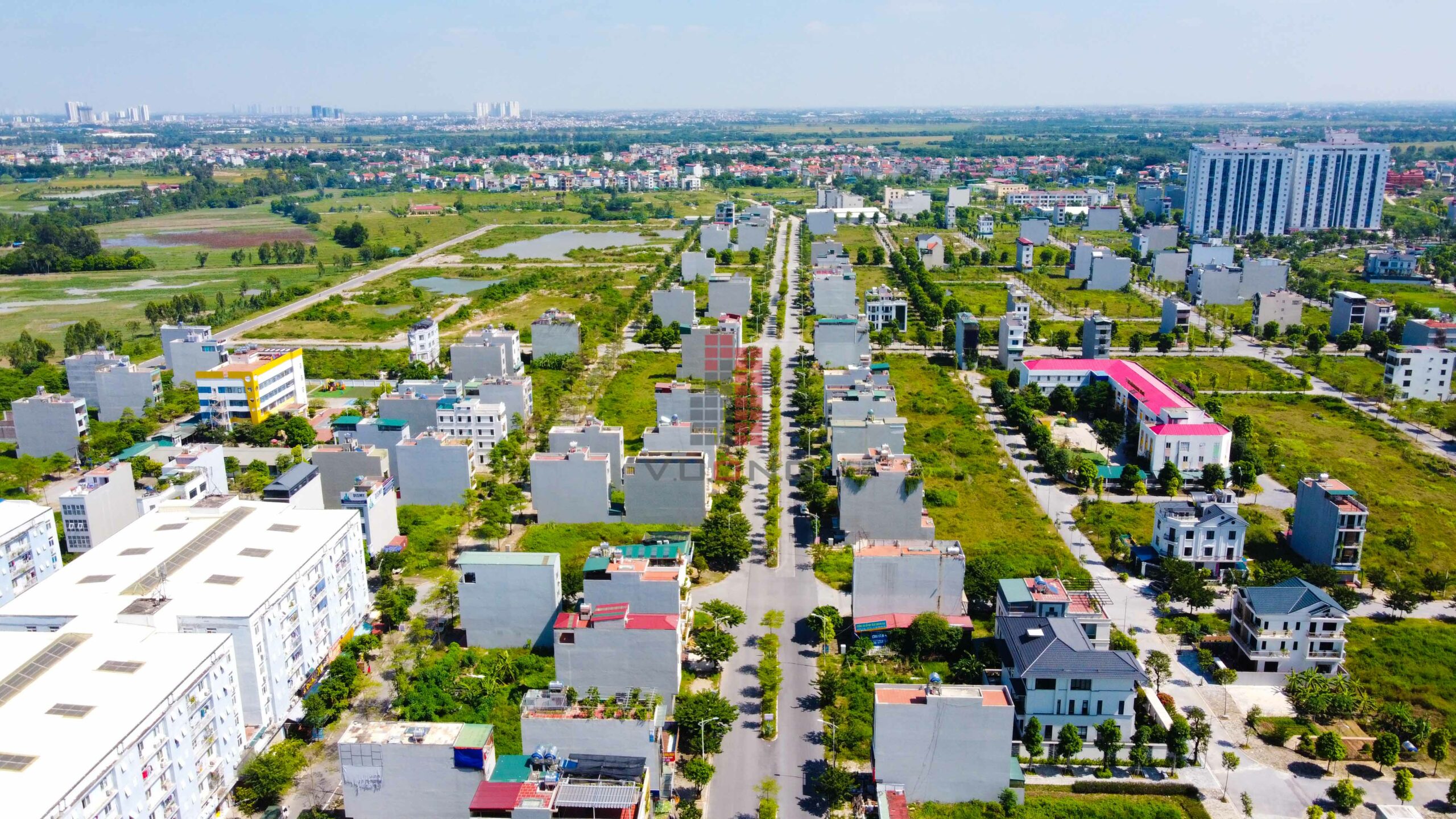 hình ảnh mới nhất khu đô thị thanh hà