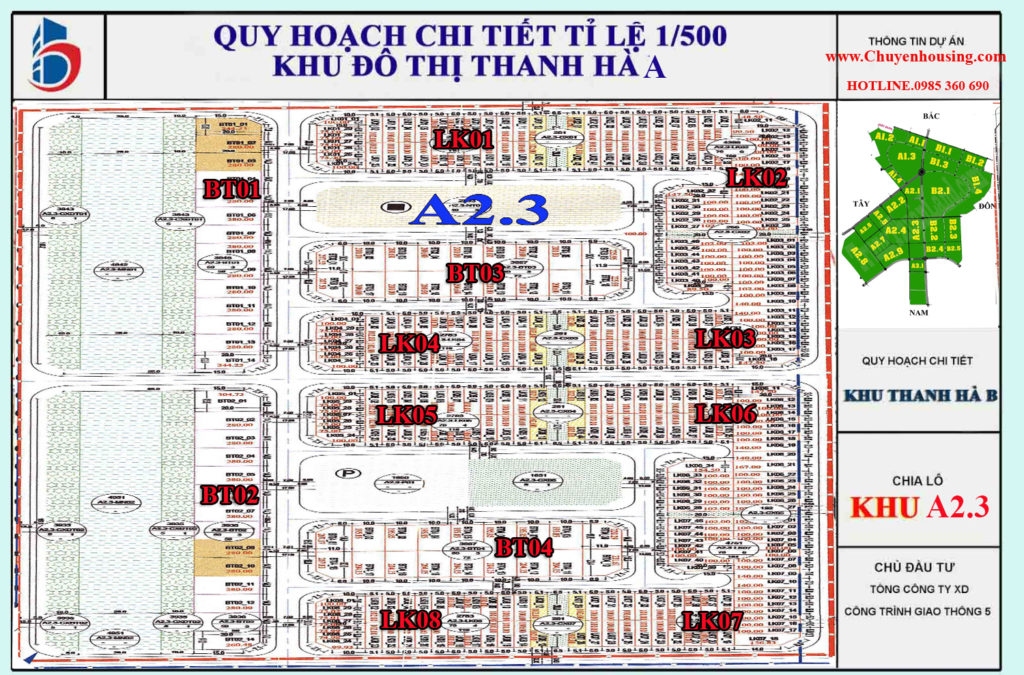 biệt thự thanh hà a2.3