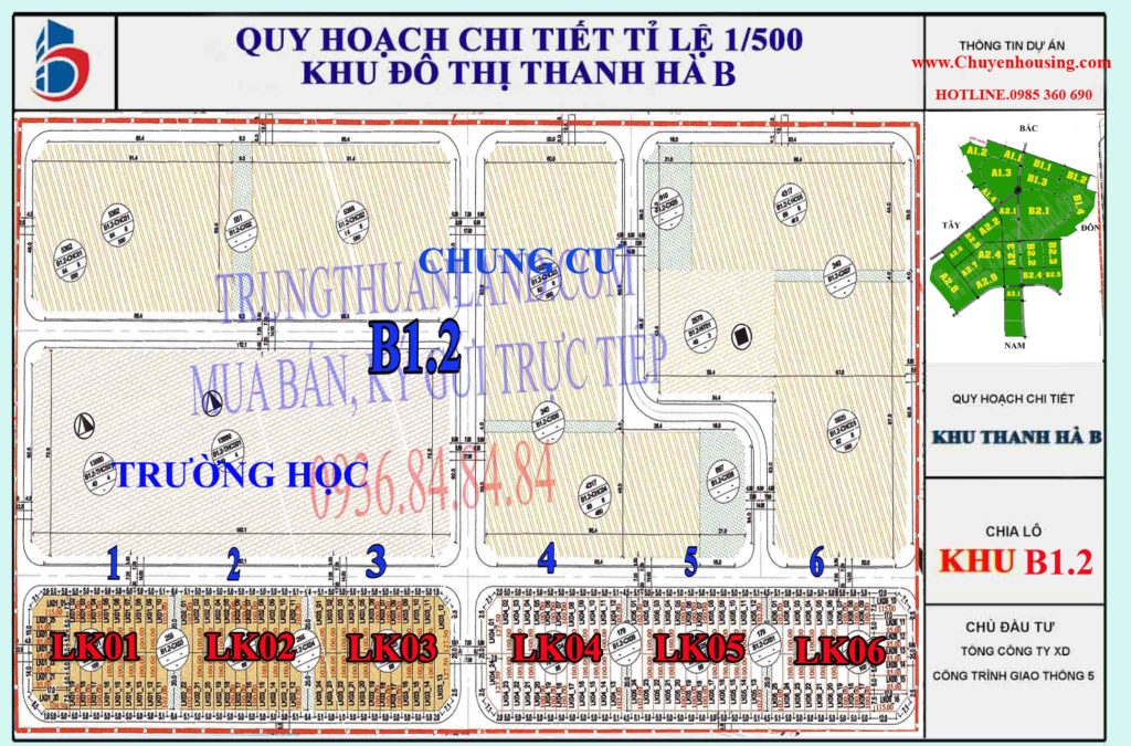 liền kề thanh hà b1.2