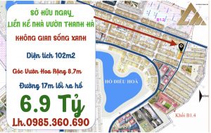 liền kề thanh hà b1.4 liền kề 15 lô 1