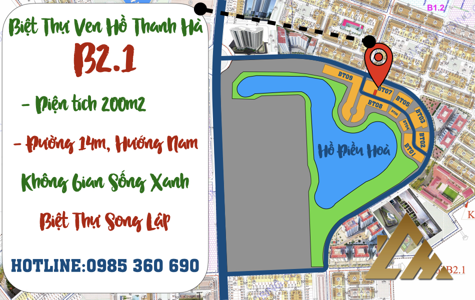 biệt thự thanh hà b2.1 biệt thự 07