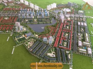 phối cảnh tổng thể khu đô thị thanh hà