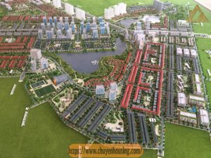 diện tích khu đô thị thanh hà