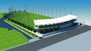 sân tập golf thanh hà