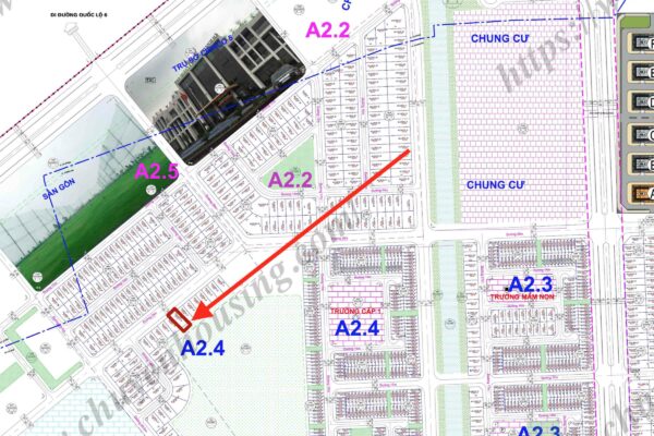 bán biệt thự thanh hà a2.4 đường 25m