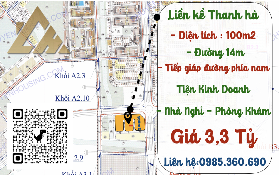 liền kề thanh hà a3.1 liền kề 1 lô 56