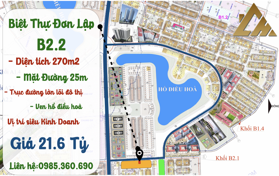 bán biệt thự thanh hà b2.2 biệt thự 0