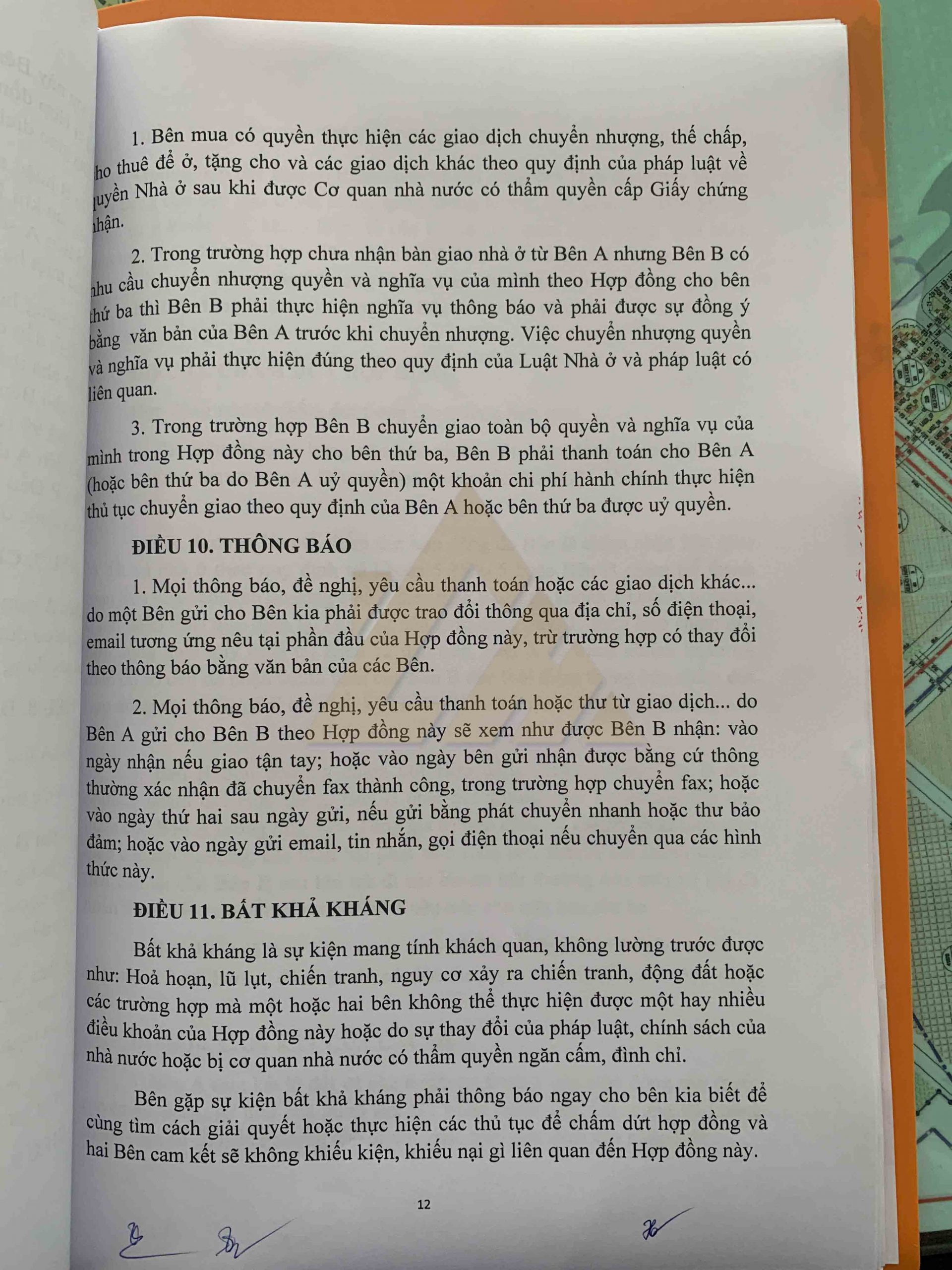 hợp đồng chuyển nhượng