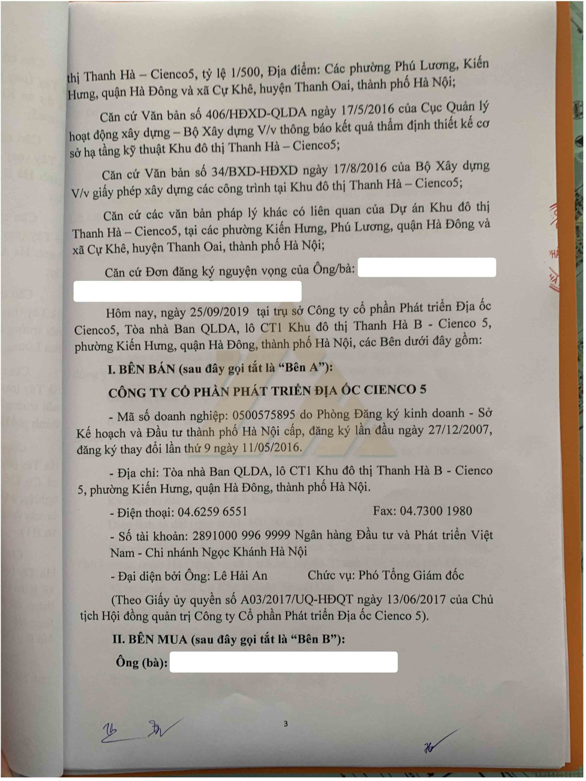hợp đồng chuyển nhượng