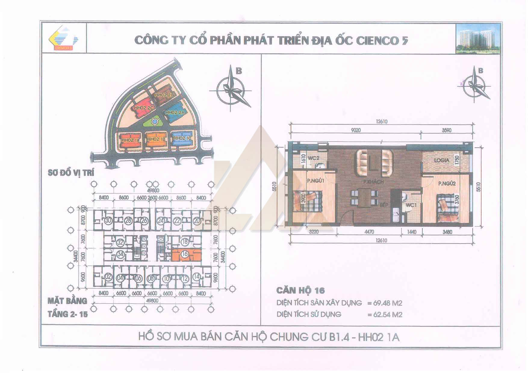 mặt bằng chung cư thanh hà b1.4 hh02 1