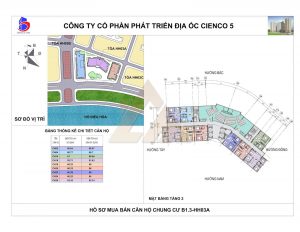 mặt bằng chung cư thanh hà b1.3 hh03 tầng 2