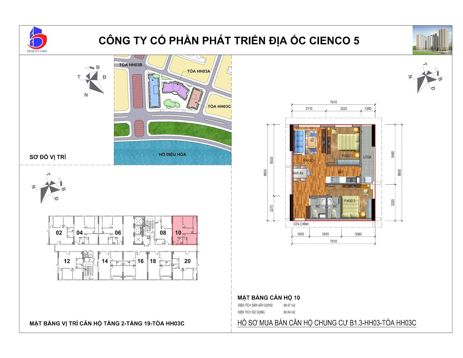 mặt bằng chung cư thanh hà b1.3 hh03c