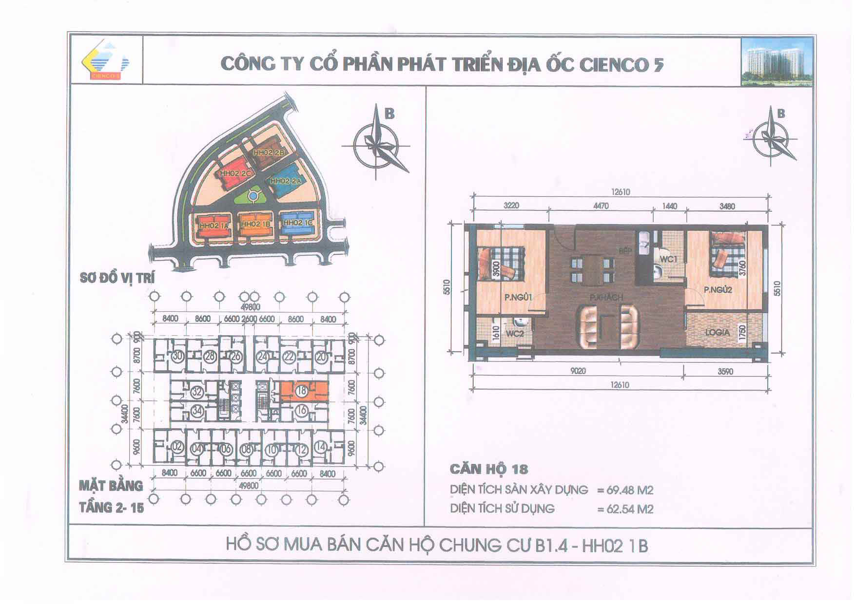 mặt bằng chung cư thanh hà b1.4 hh02 1b