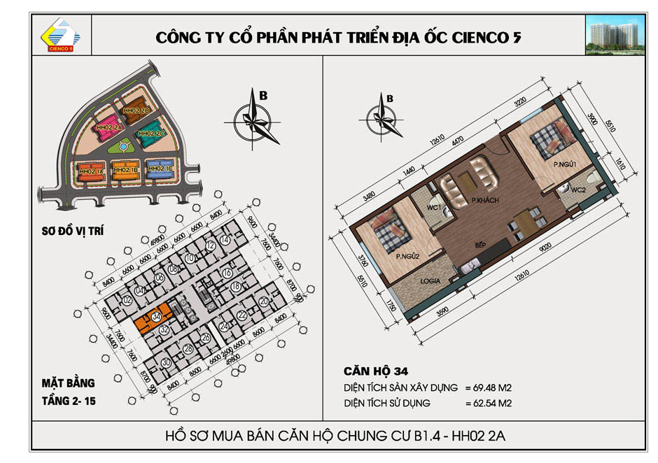 mặt bằng chung cư thanh hà b1.4 hh02 2