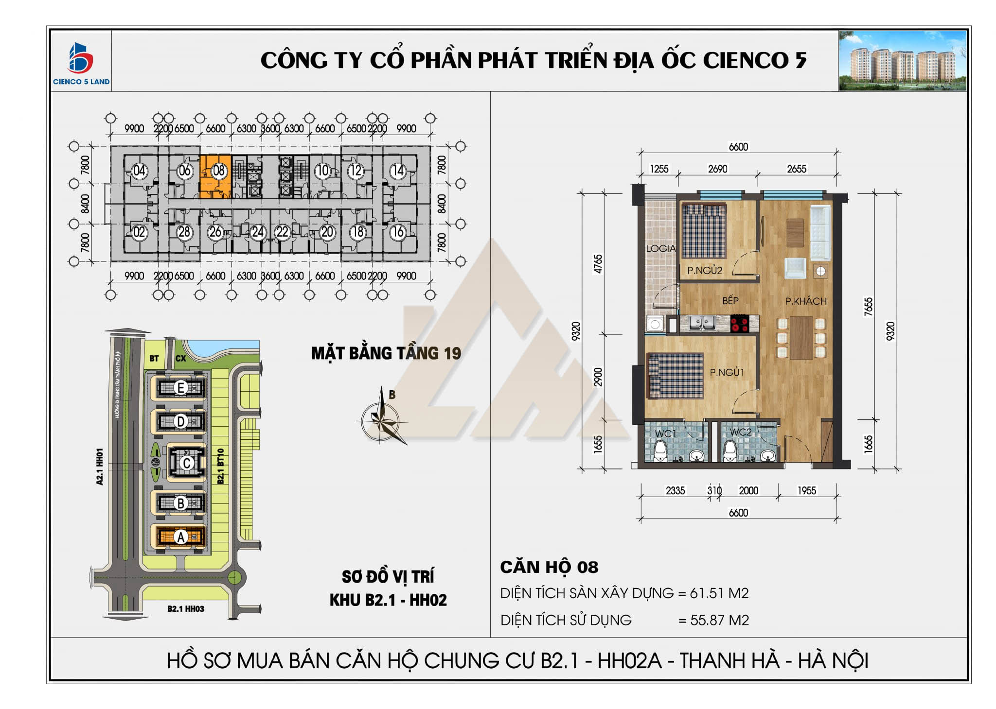 mặt bằng chung cư thanh hà b2.1 hh02