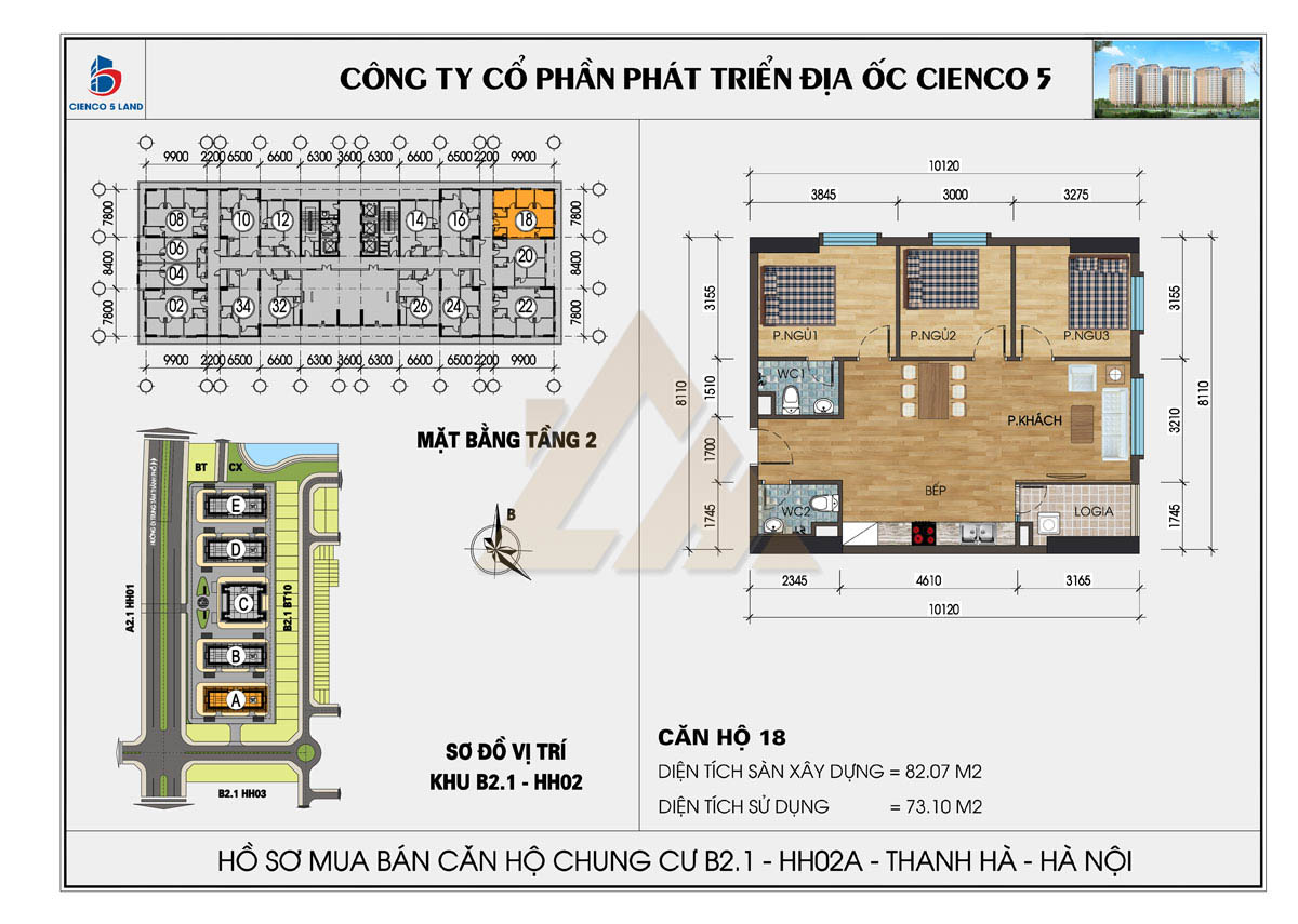 mặt bằng chung cư thanh hà b2.1 hh