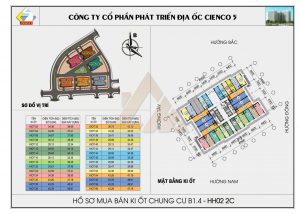 mặt bằng ki ốt thanh hà b1.4 hh02