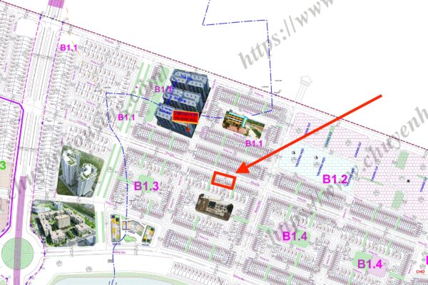 liền kề thanh hà b1.3 liền kề 8