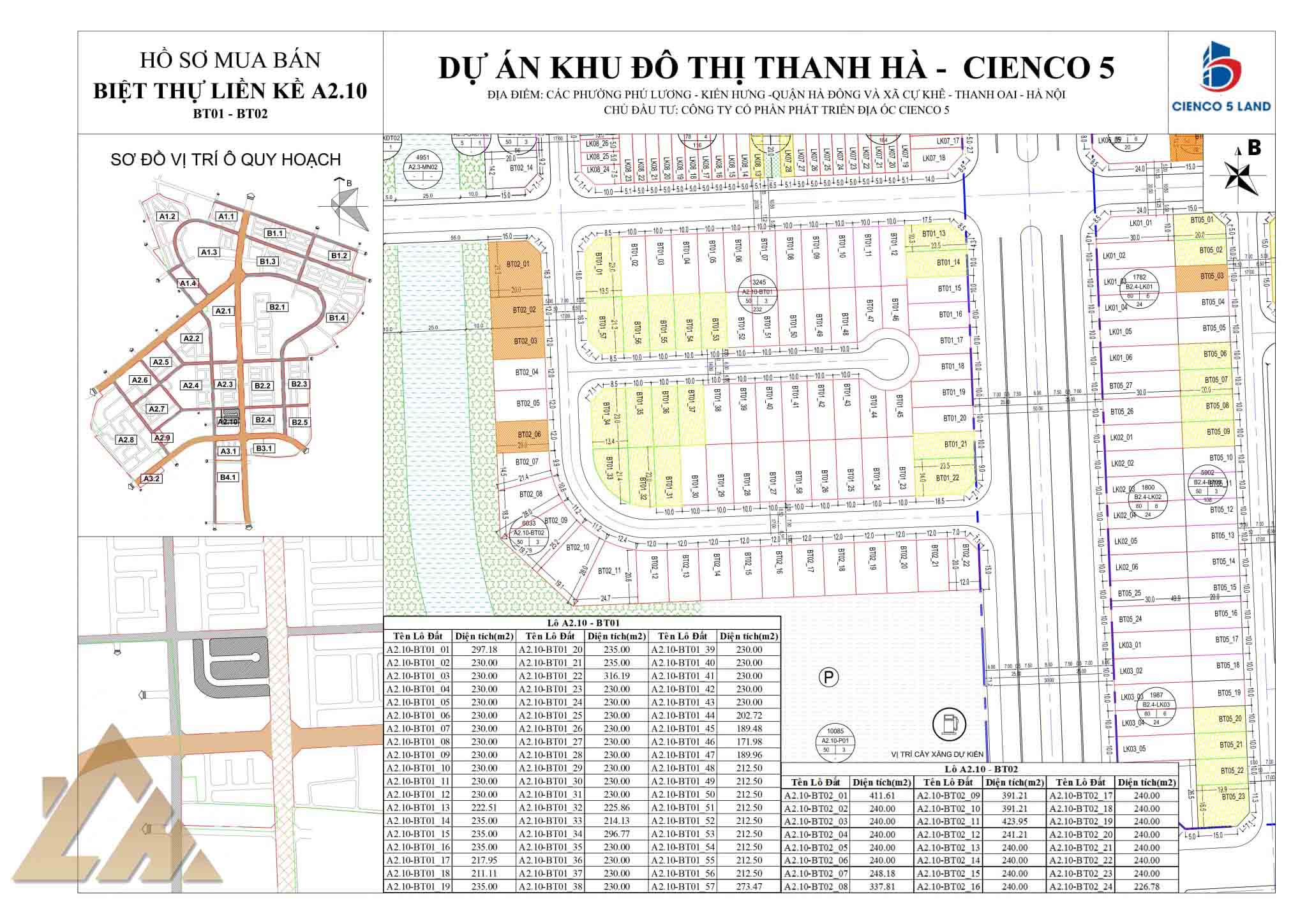 biệt thự thanh hà a2.10