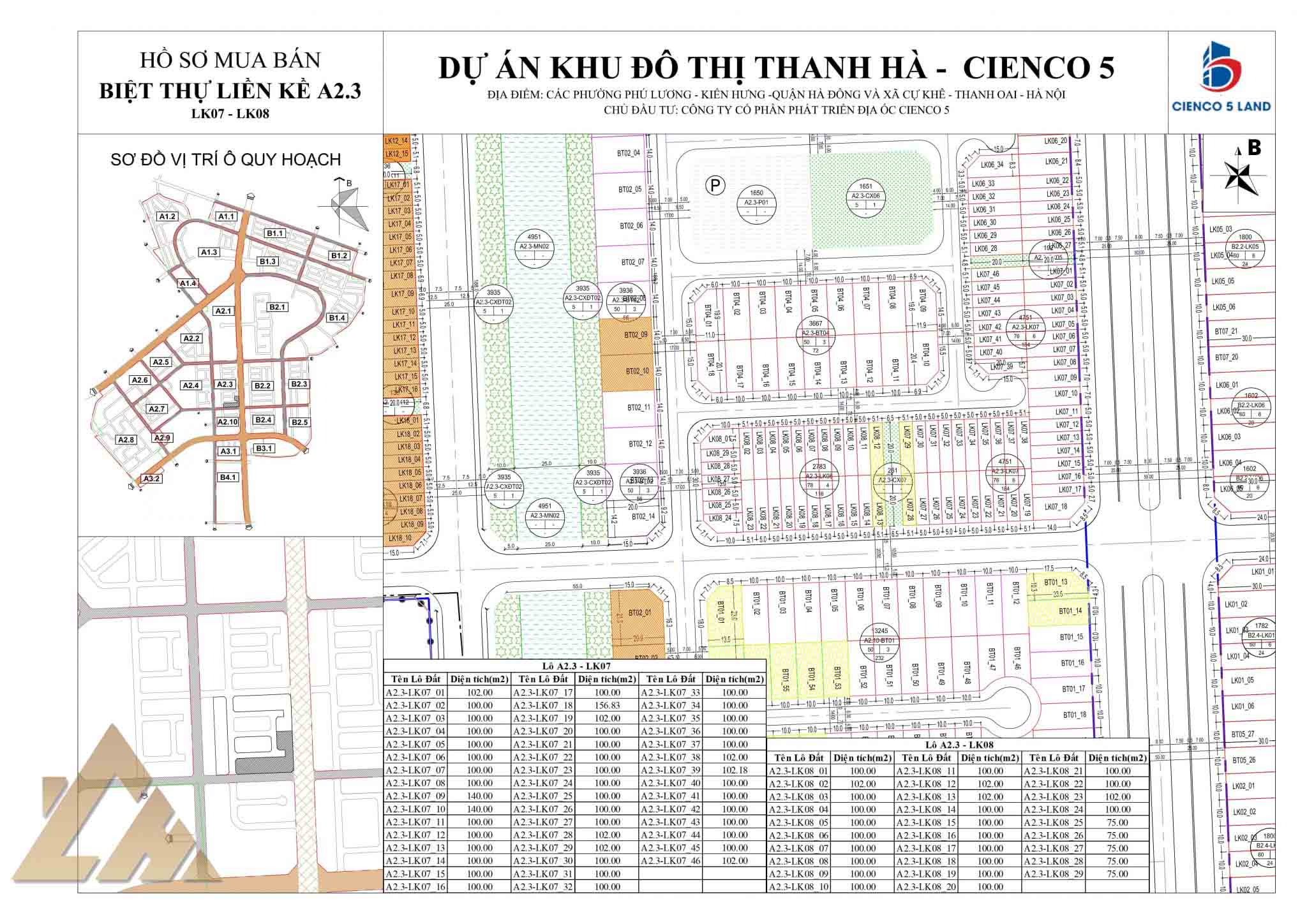 biệt thự thanh hà a2.3