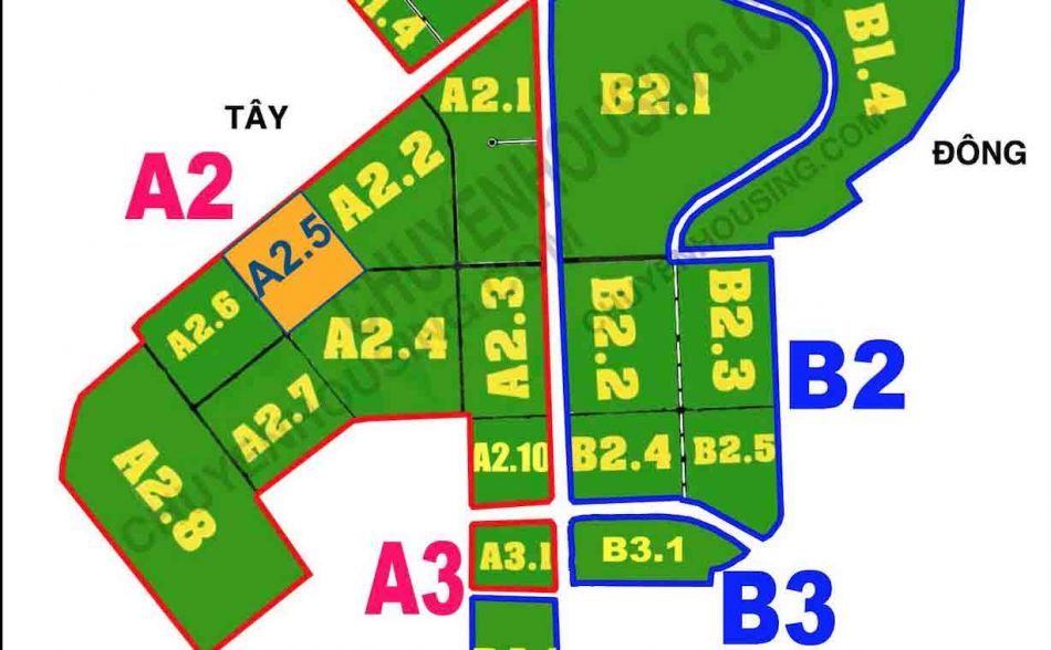 biệt thự thanh hà a2.5
