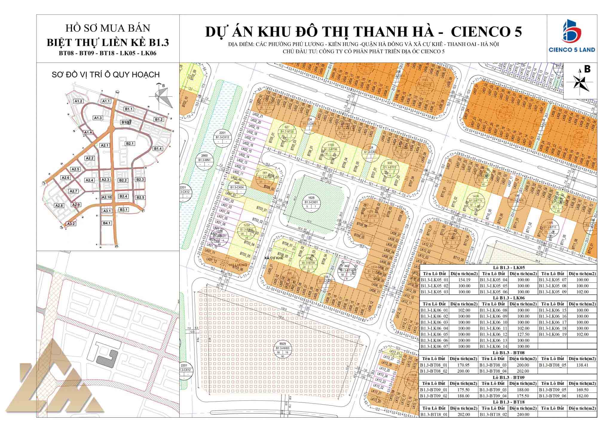biệt thự thanh hà b1.3