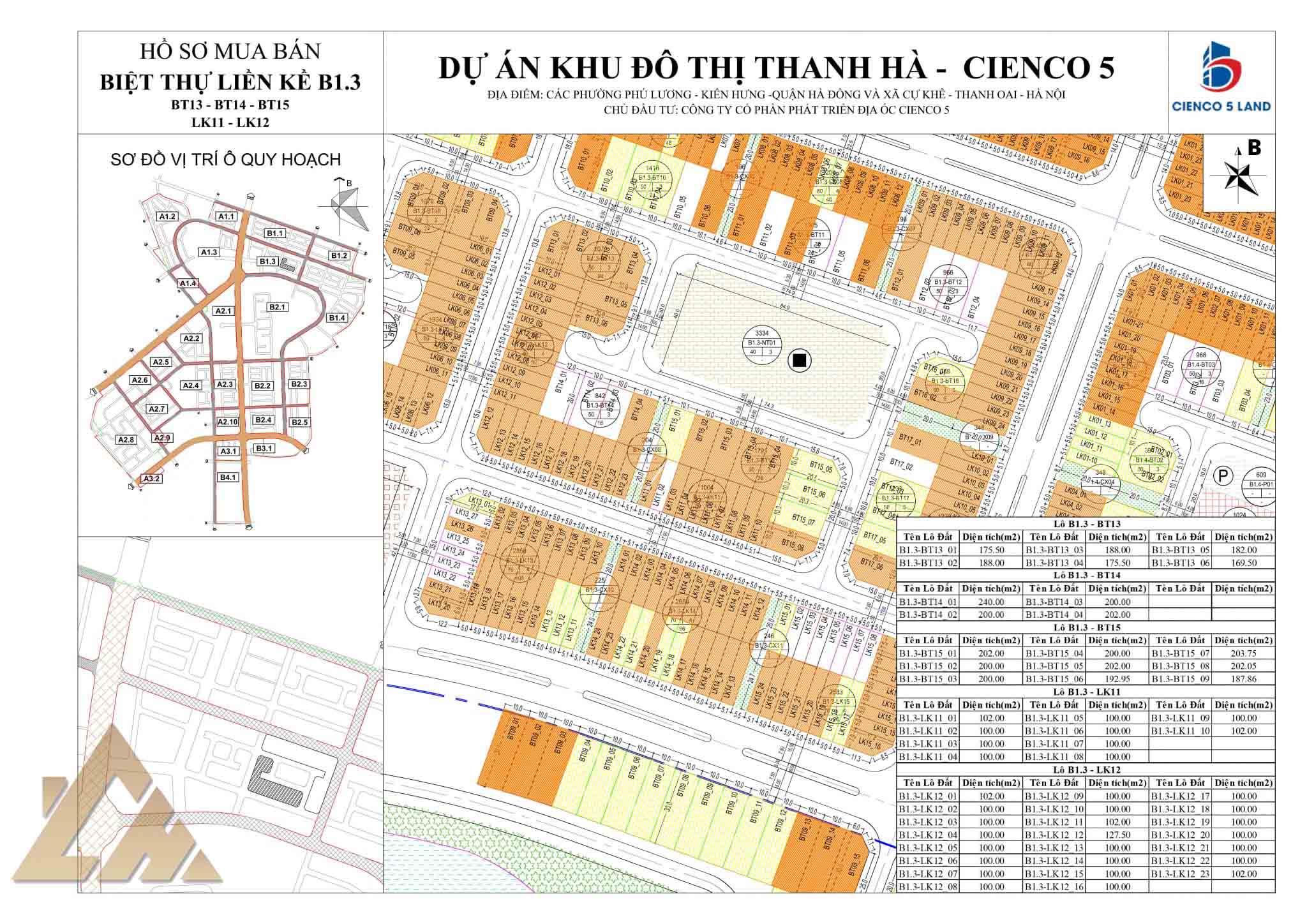 biệt thự thanh hà b1.3