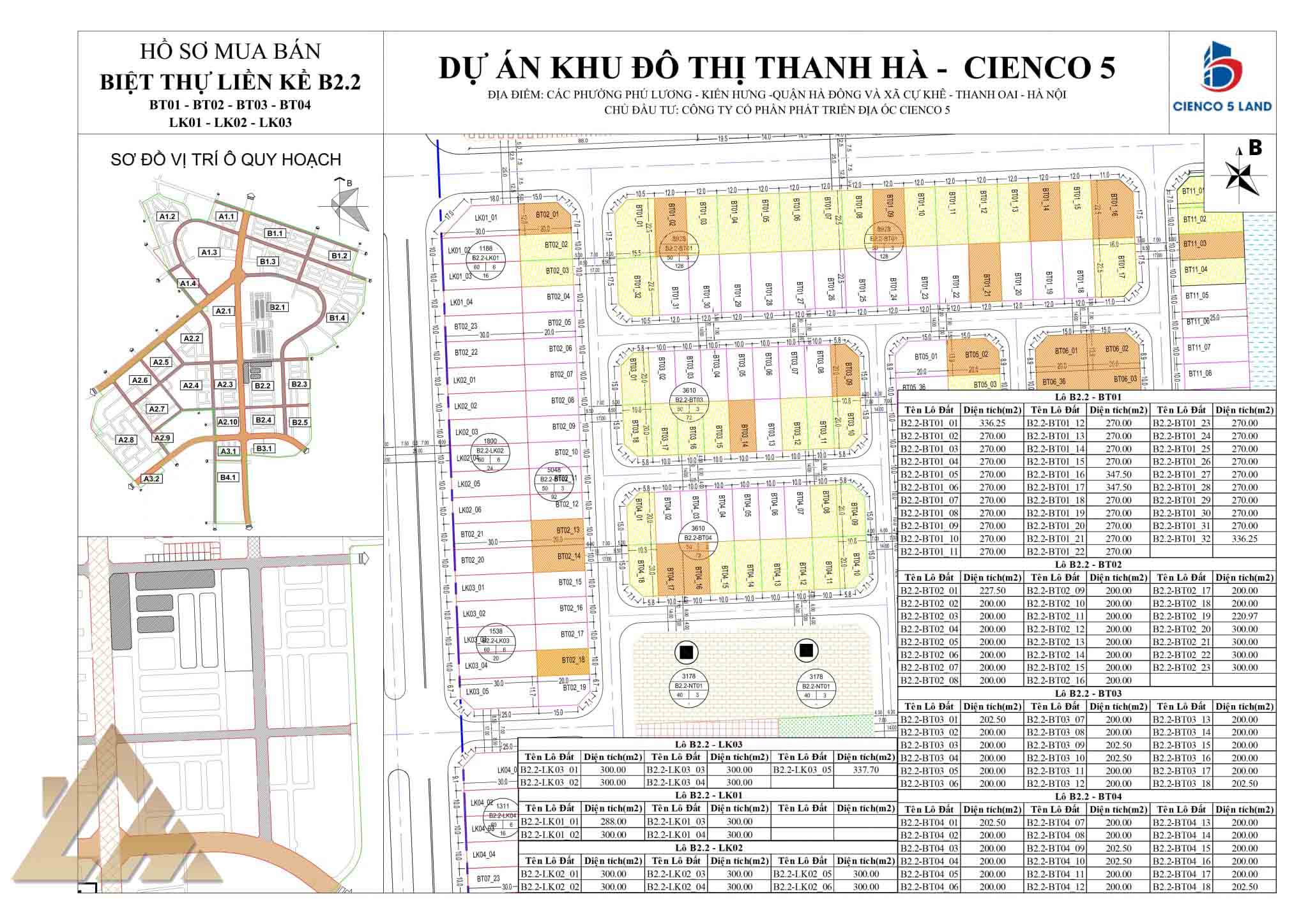 biệt thự thanh hà b2.2