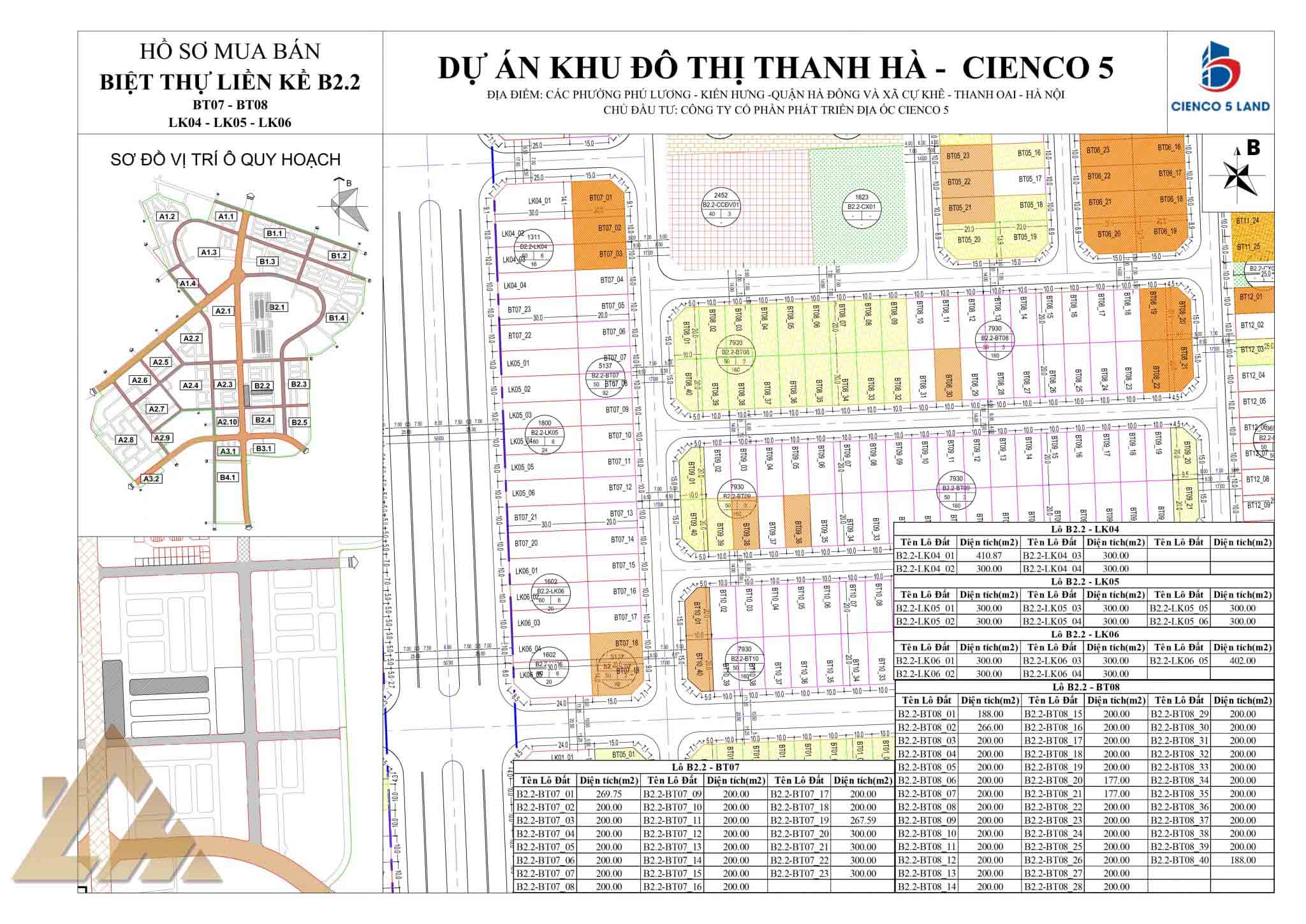 biệt thự thanh hà b2.2