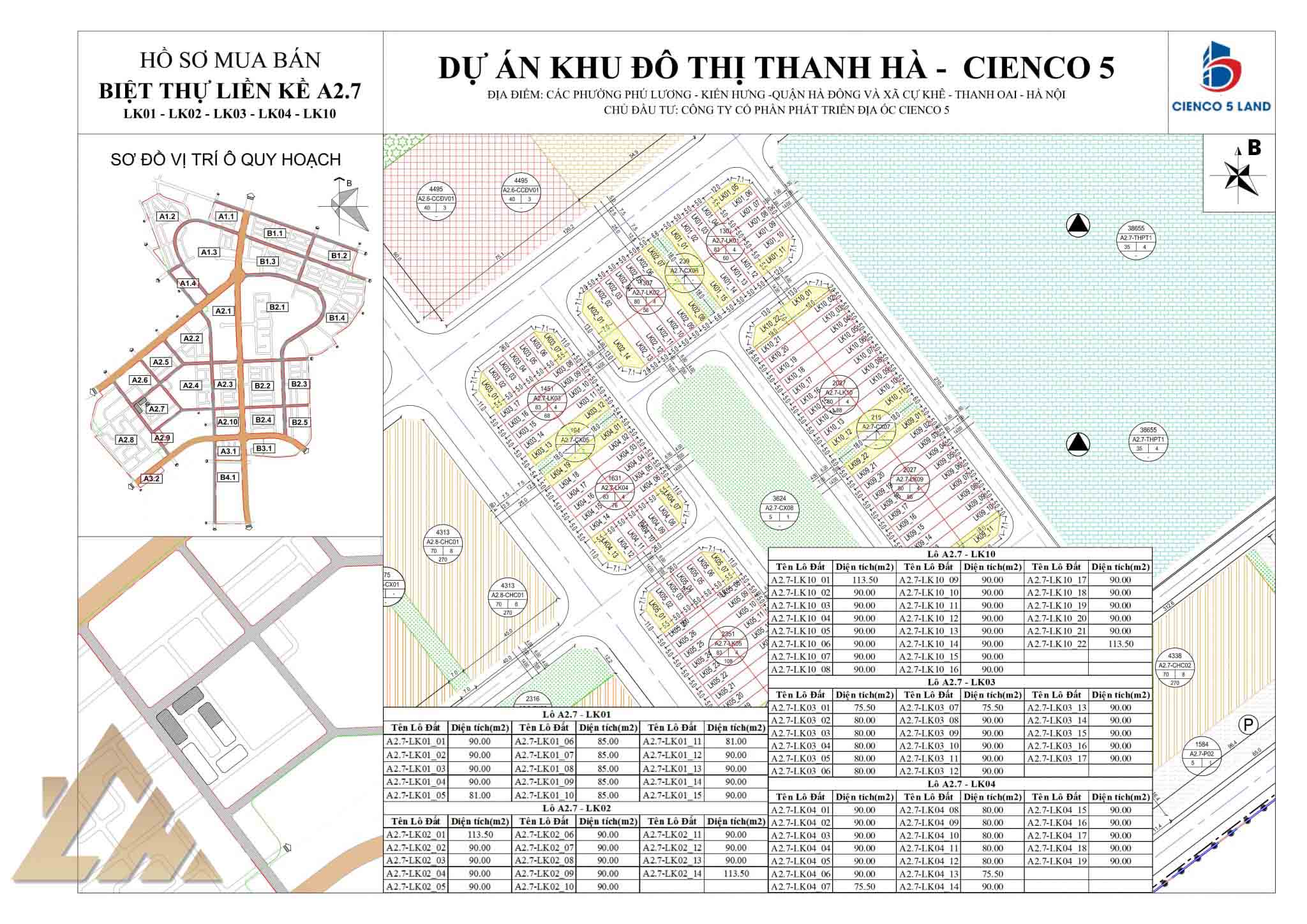 liền kề thanh hà a2.7