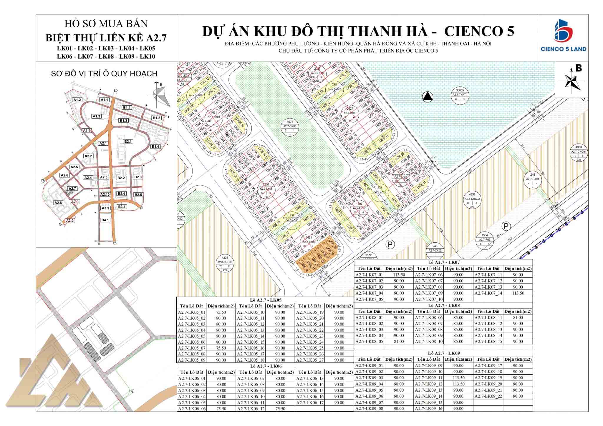 liền kề thanh hà a2.7