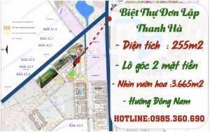 bán biệt thự thanh hà a2.2