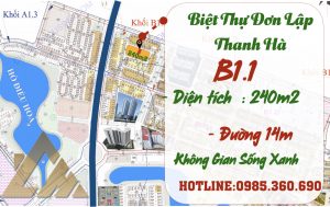 biệt thự thanh hà b1.1 biệt thự 4