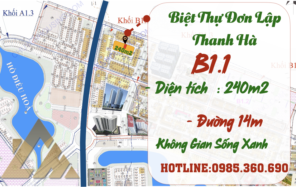 biệt thự thanh hà b1.1 biệt thự 4